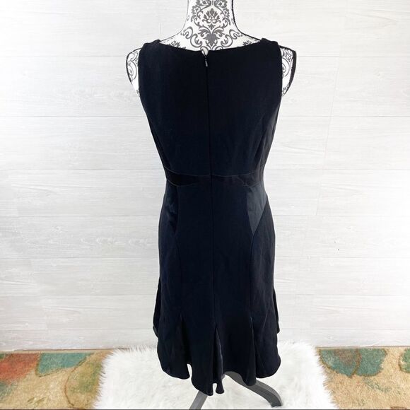 Rickie Freeman for Teri Jon Rose Fit & Flare Ruffle Hem Wool Dress - Picture 7 of 9